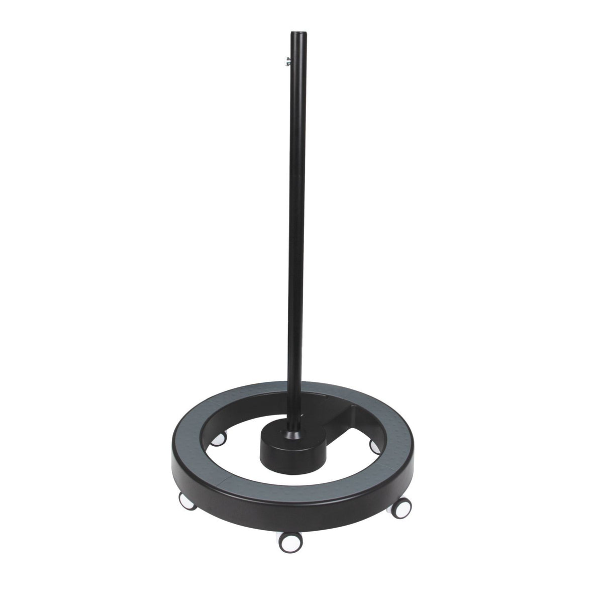 B-WARE - Lumeno Rollstativ 6159 mit schwarzem Fußring, Designausführung