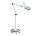 B-WARE - Lumeno Lupenleuchte 8513GR und Stativ 6159GR im Set mit 3 Dioptrien