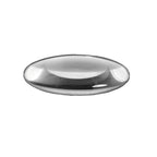 Lumeno kristallklare Glaslinse 127 mm mit 5 Dioptrien