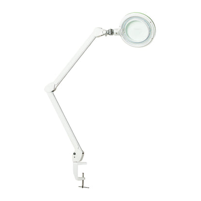 Lumeno Lambda M magnifying lamp dimmable with 127 mm glass lens, various versions