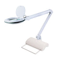 Lumeno 8613 magnifying lamp with rubber ring on table stand 6180